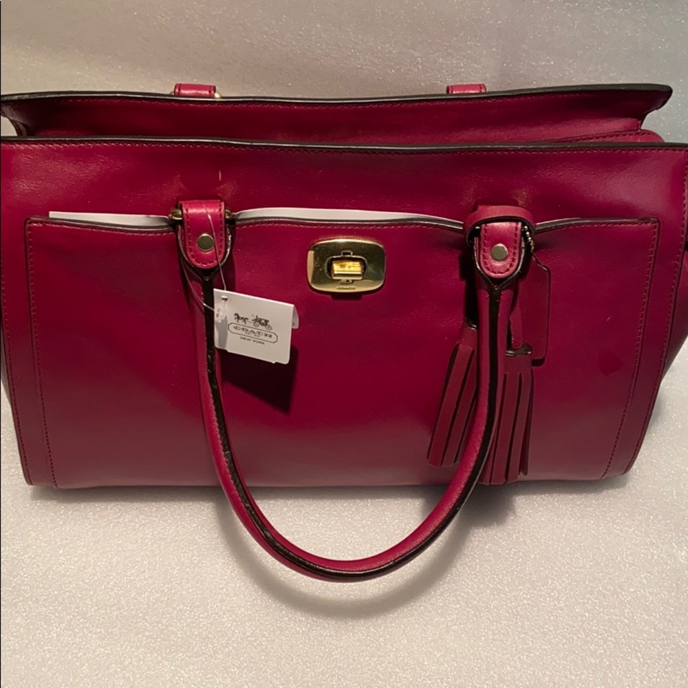 Coach small tote NWT